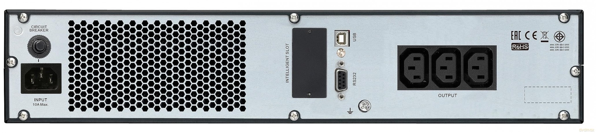 Zasilacz awaryjny SRV1KRIRK Easy UPS SRV 1kVA/800W z szynami