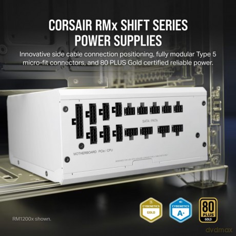 Zasilacz RM750X SHIFT 80+ GOLD ATX WHITE