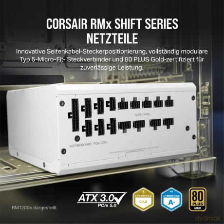Zasilacz RM750X SHIFT 80+ GOLD ATX WHITE