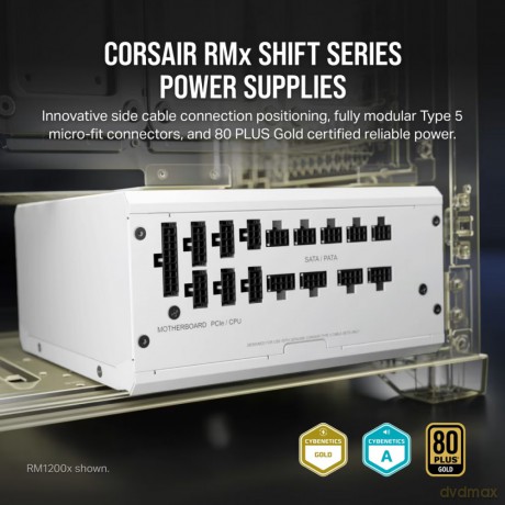 Zasilacz RM850X SHIFT 80+ GOLD ATX WHITE