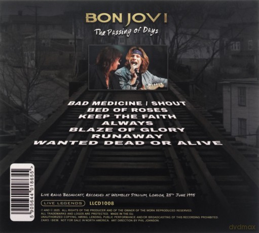 Bon Jovi: The Passing Of Days [CD]