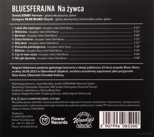 Bluesferajna: Na żywca (digipack) [CD]