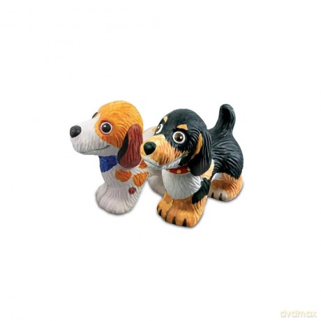 4M - Mould and Paint, 3D Puppy Dogs - (4M-04784)