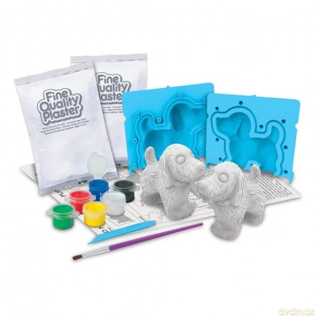 4M - Mould and Paint, 3D Puppy Dogs - (4M-04784)