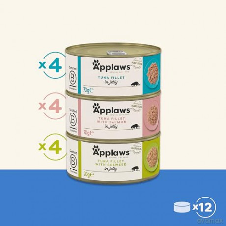 Applaws - Multipack Fish Jelly Selection - 12x70g