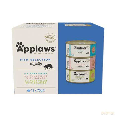 Applaws - Multipack Fish Jelly Selection - 12x70g