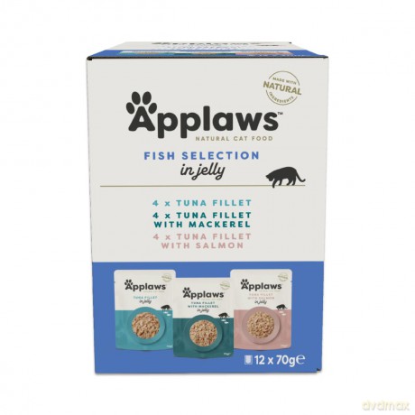 Applaws - Multipack Fish Jelly Selection - 12x70g