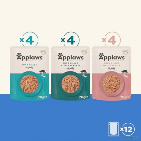 Applaws - Multipack Fish Jelly Selection - 12x70g
