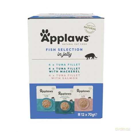Applaws - Multipack Fish Jelly Selection - 12x70g