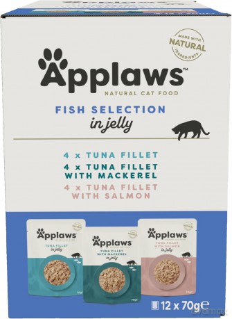 Applaws - Multipack Fish Jelly Selection - 12x70g