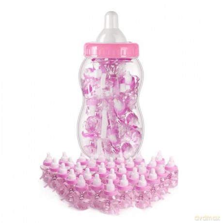 Baby Bottle Pink - 24pcs