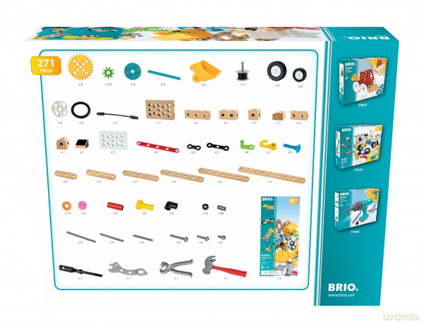 Zestaw kreatywny BRIO - Builder Creative Set - (34606)