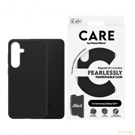 CARE by PanzerGlass - Case - Black - Samsung S24+ [ETUI]