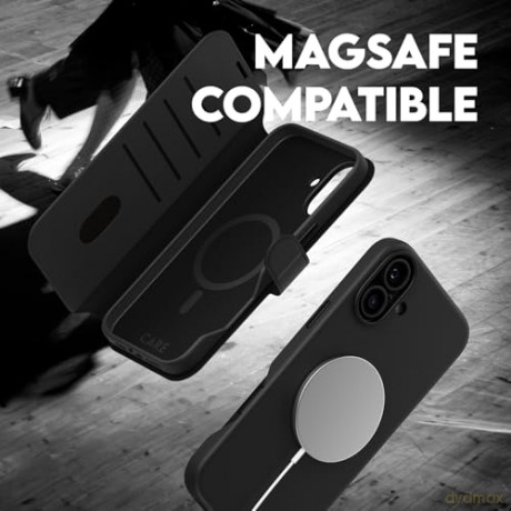 CARE by PanzerGlass - Case - Wallet - MagSafe - iPhone 16 Plus [ETUI]
