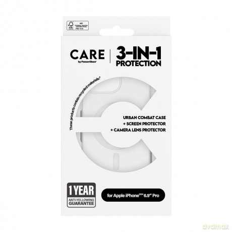 CARE by PanzerGlass - Flagship 3-in-1 Bundle - iPhone 16 Pro Max [ETUI]
