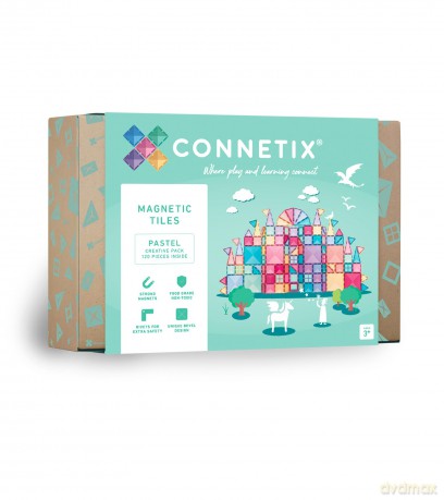 Connetix - Pastel Creative Pack 120 Pieces (CT-P-00120-CR)