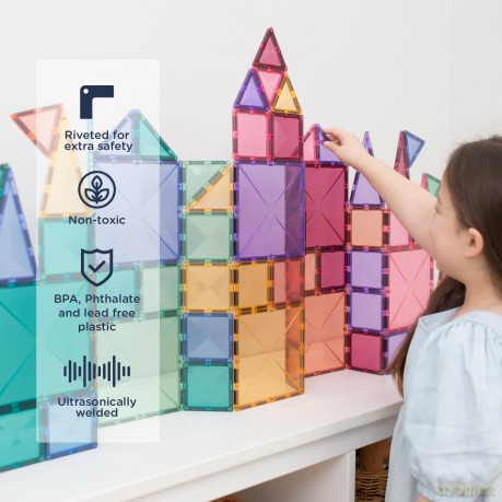 Connetix - Pastel Creative Pack 120 Pieces (CT-P-00120-CR)
