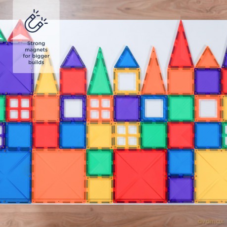Connetix - Rainbow Starter Pack 60 Pieces (CT-R-00060-ST)
