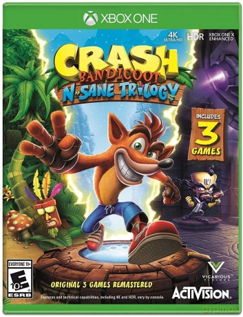 Crash Bandicoot - N'Sane Trilogy Remastered [GRA XBOX ONE]