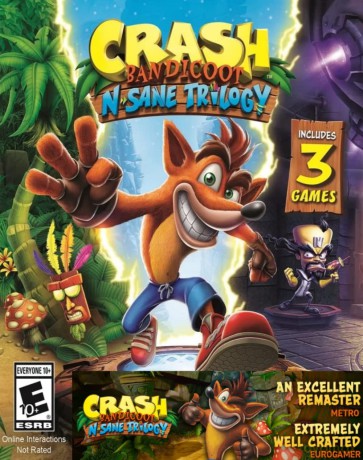 Crash Bandicoot - N'Sane Trilogy Remastered [GRA XBOX ONE]