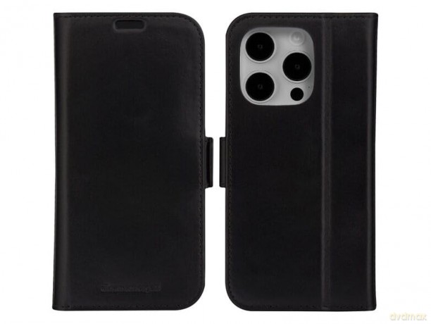 dbramante1928 - Copenhagen Flip Case - iPhone 15 Pro - Black [ETUI]