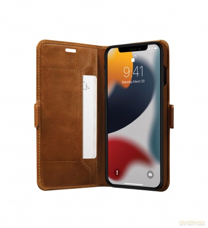 dbramante1928 - Copenhagen Slim Flip Case - iPhone 13 Pro - Tan [ETUI]
