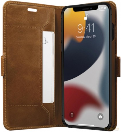 dbramante1928 - Copenhagen Slim Flip Case - iPhone 13 Pro Max - Tan [ETUI]