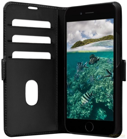 dbramante1928 - Copenhagen Wallet Case - iPhone SE/8/7 - Black [ETUI]