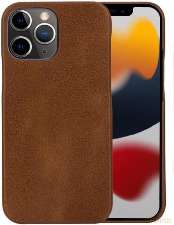 Etui z klapką dbramante1928 - Lynge Flip Case - iPhone 13 Pro Max - Tan [ETUI]