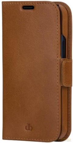 Etui z klapką dbramante1928 - Lynge Flip Case - iPhone 13 Pro Max - Tan [ETUI]