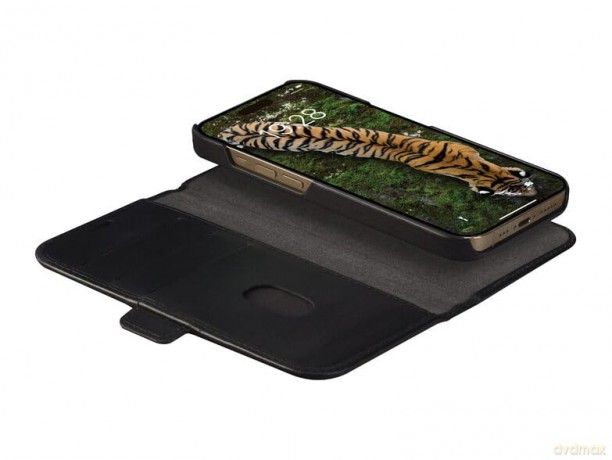dbramante1928 - Lynge Flip Case - iPhone 15 Pro Max - Black [ETUI]