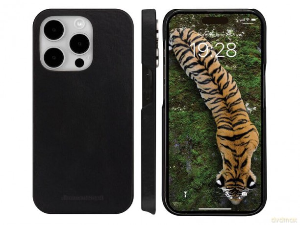 dbramante1928 - Lynge Flip Case - iPhone 15 Pro Max - Black [ETUI]