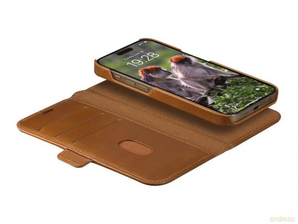dbramante1928 - Lynge Flip Case - iPhone 15 Pro Max - Tan [ETUI]