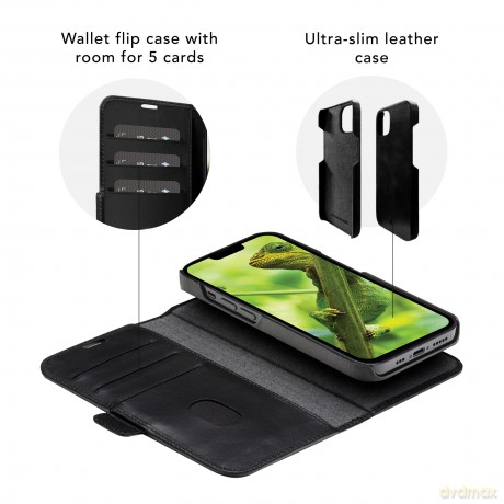 dbramante1928 - Lynge Wallet Case - Black - iPhone 12 Pro Max [ETUI]