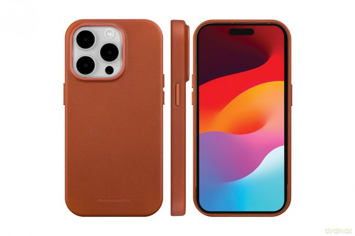 dbramante1928 - Roskilde Back Cover - MagSafe - iPhone 15 Pro - Tan [ETUI]