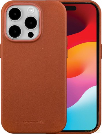 dbramante1928 - Roskilde Back Cover - Magsafe - iPhone 15 Pro Max - Tan [ETUI]