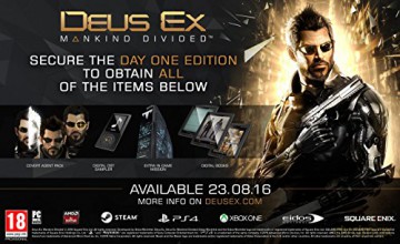 Deus Ex: Mankind Divided (Day One Edition) [GRA XBOX ONE]