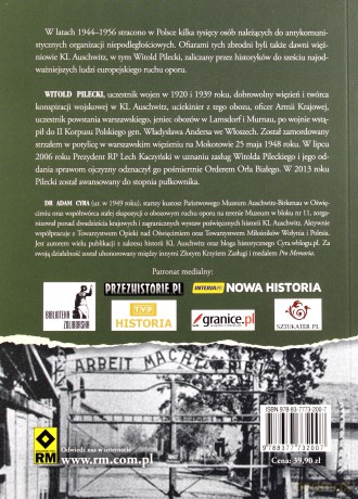 Rotmistrz Pilecki Ochotnik Do Auschwitz - Adam Cyra [KSIĄŻKA]