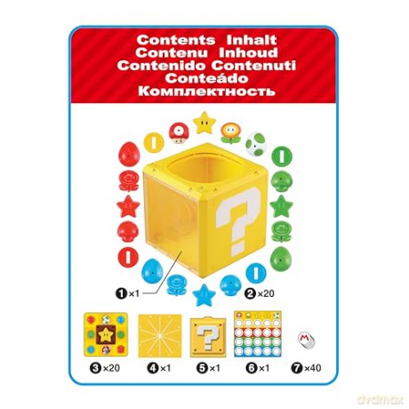 Epoch - Super Mario Question Block Game - (7556) [GRA PLANSZOWA]