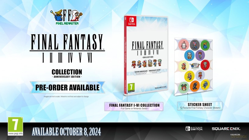 Final Fantasy I-VI - Collection - Anniversary Edition [GRA PS4]