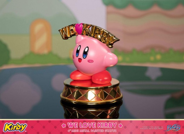 First4Figures - Kirby (We Love Kirby) Mini Die Cast 10 Cm [FIGURKA]