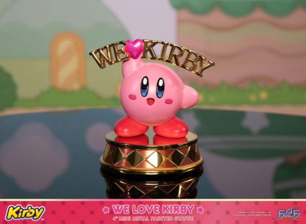 First4Figures - Kirby (We Love Kirby) Mini Die Cast 10 Cm [FIGURKA]
