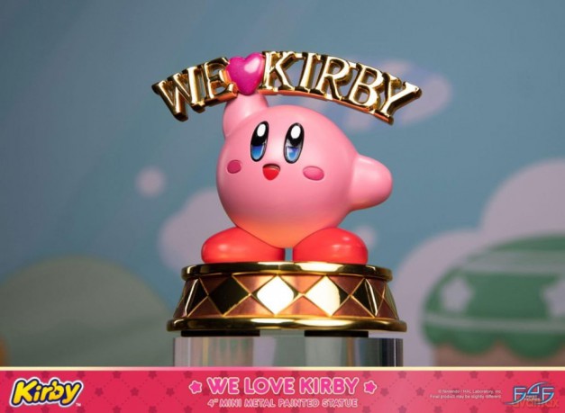 First4Figures - Kirby (We Love Kirby) Mini Die Cast 10 Cm [FIGURKA]