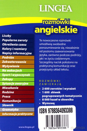 Rozmówki Angielskie Wyd. 4 - Lingea [KSIĄŻKA]