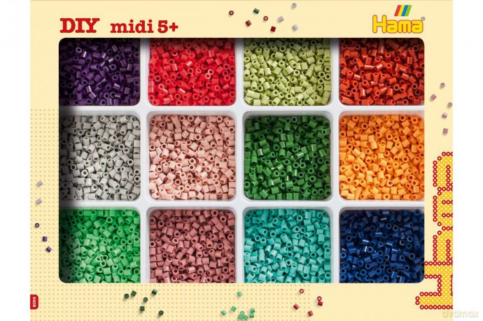 Hama - Midi Beads and Storage, New 2025 - (382096)