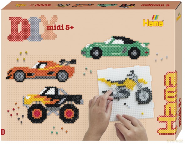 Hama - Midi Gift Box Cars - (383162)