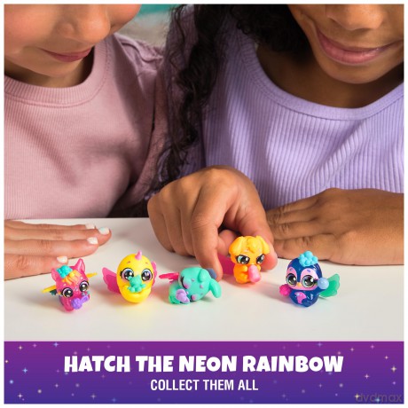 Hatchimals - Alive Neon Rainbow 1 Pack Asst. - (6072752) [FIGURKA]