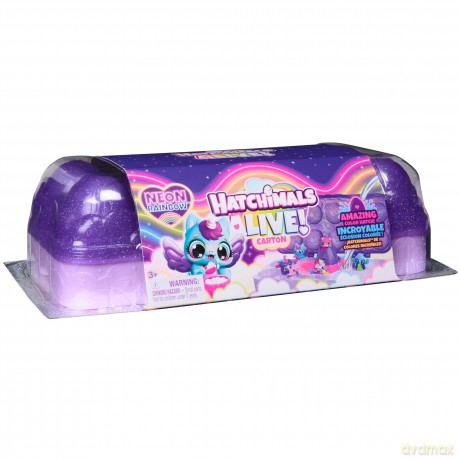Hatchimals - Hatchimals Alive Neon Rainbow Carton - (6072615) [FIGURKA]