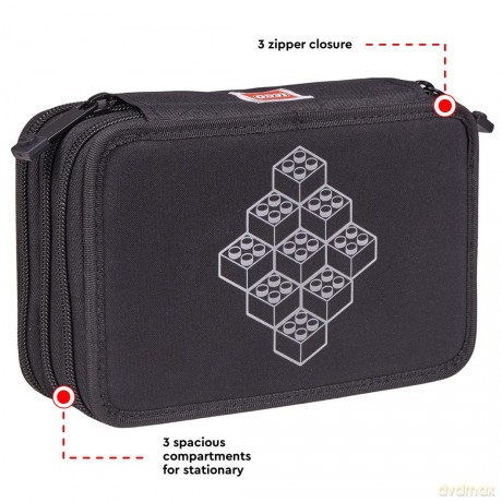 LEGO - 3 Layer Pencil Case - Bricks (20291-2511)