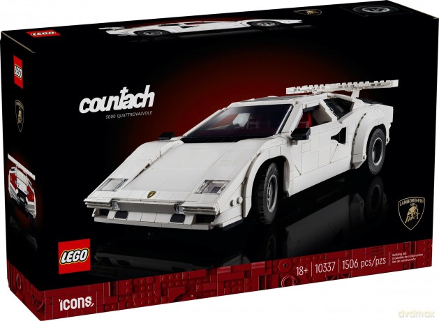 LEGO - Icons - Lamborghini Countach 5000 Quattrovalvole (10337.)